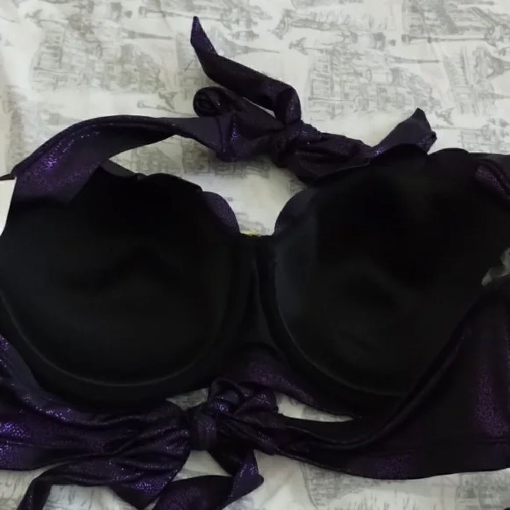 Disney The Little Mermaid Ursula Swim Top Plus Size 4 - Picture 6 of 6
